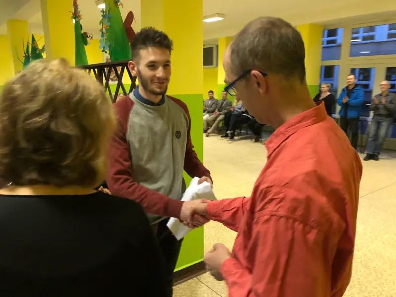 Předávání ceny rodičů Fanda 2018 za nejlepší projekt