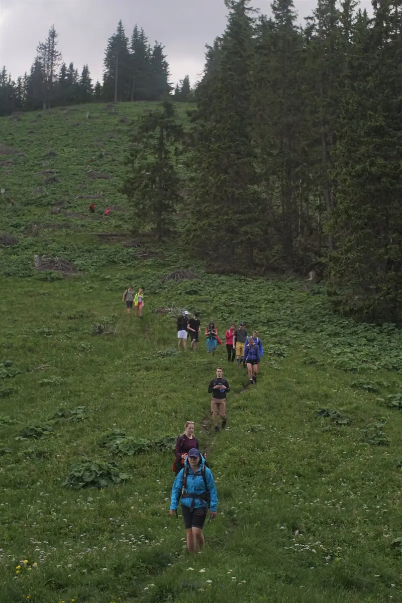 Septima na TURISTICKO-PŘÍRODOVĚDNém KURZu v TATrách