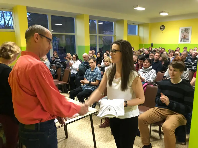 Předávání ceny rodičů Fanda 2018 za nejlepší projekt