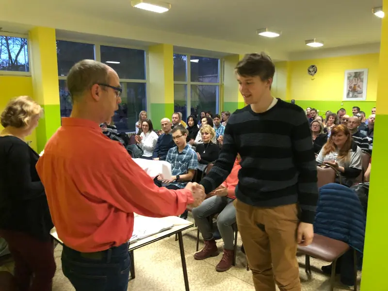 Předávání ceny rodičů Fanda 2018 za nejlepší projekt
