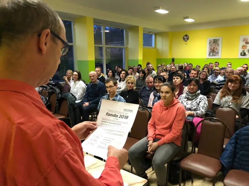 Předávání ceny rodičů Fanda 2018 za nejlepší projekt
