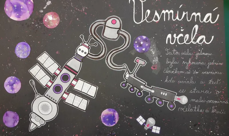 Studenti primy se probojovali do semifinále výtvarné soutěže Veselý stroj