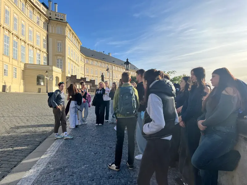 Studenti kvinty navštívili Pražský hrad