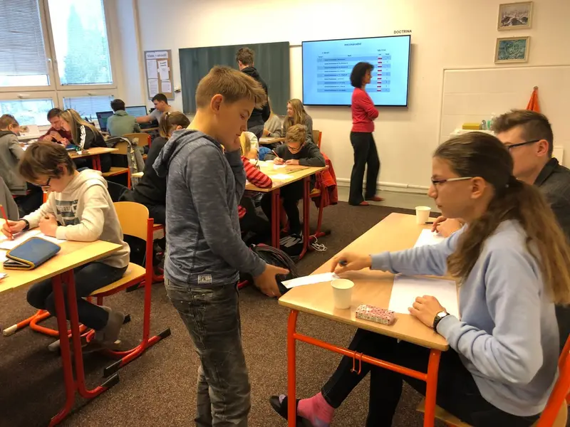 Mezinárodní metematicko - fyzikální soutěž NÁBOJ junior na Doctrina - PG