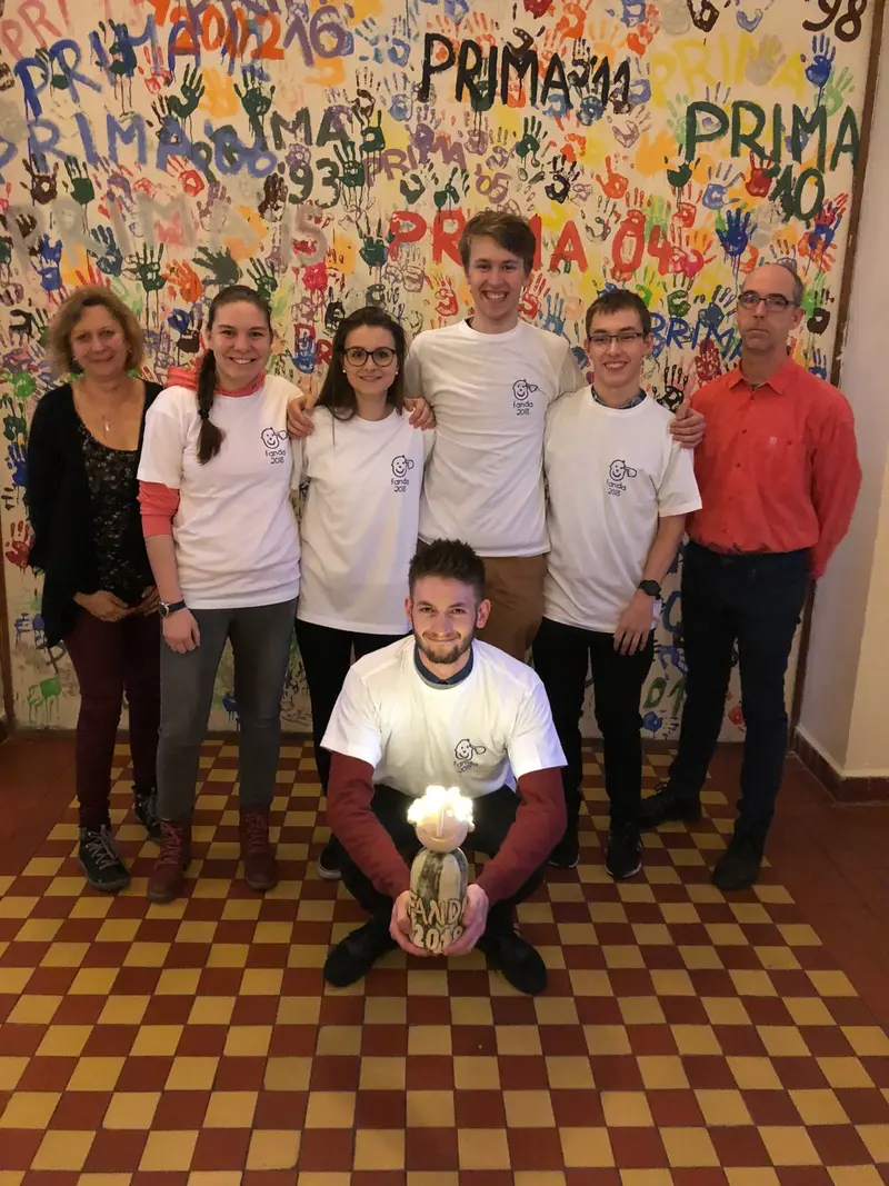 Předávání ceny rodičů Fanda 2018 za nejlepší projekt