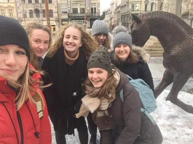 Výměnný pobyt studentů z Meridiaan College v holandském Amersfoortu.