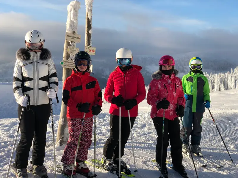 Sekunda na lyžařském výcviku 2019