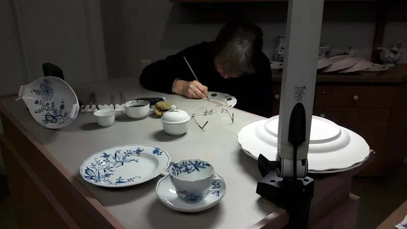 Porcelánová a vánoční Míšeň