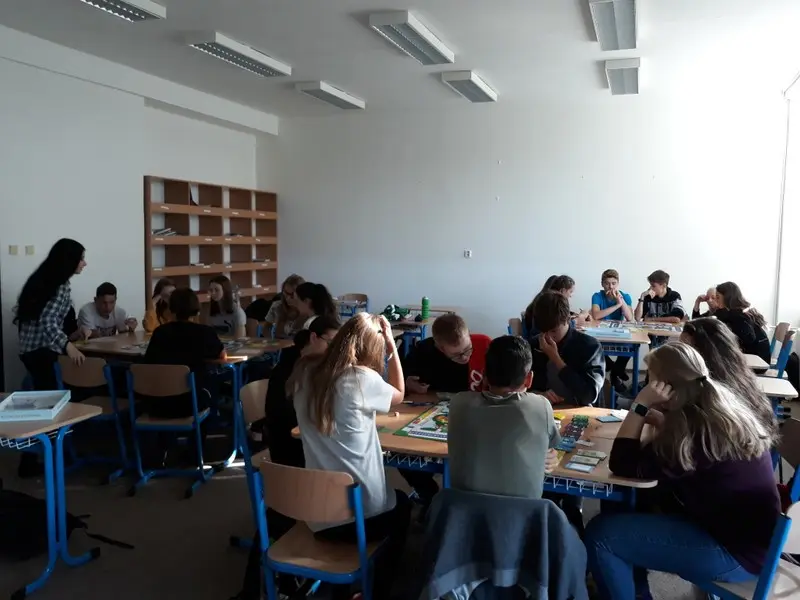 Rozvíjení finanční gramotnosti studentů I. ročníku - hra Finanční svoboda