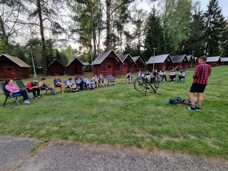 Tercie na cyklistickém kurzu