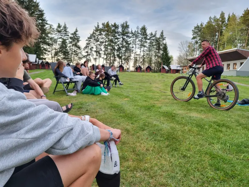 Tercie na cyklistickém kurzu
