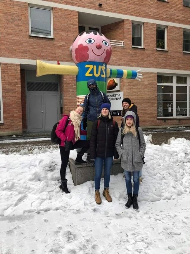 Výměnný pobyt studentů z Meridiaan College v holandském Amersfoortu.