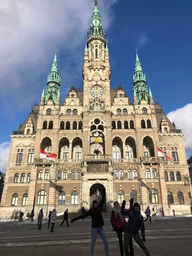 Výměnný pobyt studentů z Meridiaan College v holandském Amersfoortu.