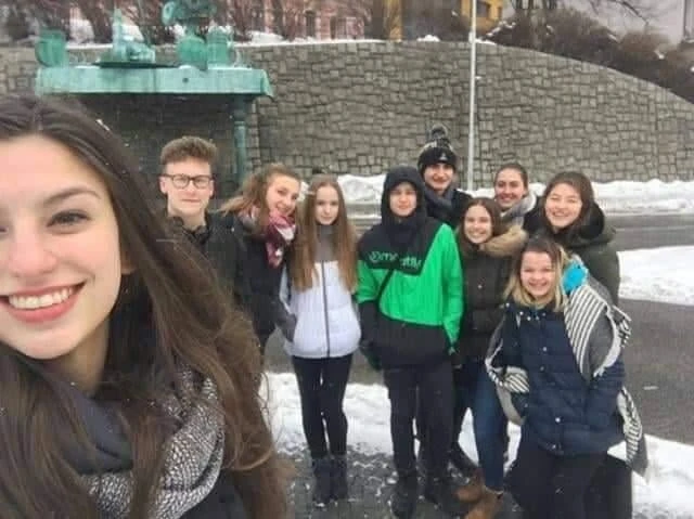Výměnný pobyt studentů z Meridiaan College v holandském Amersfoortu.