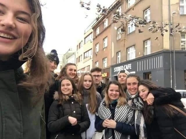 Výměnný pobyt studentů z Meridiaan College v holandském Amersfoortu.