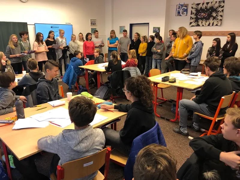 Mezinárodní metematicko - fyzikální soutěž NÁBOJ junior na Doctrina - PG