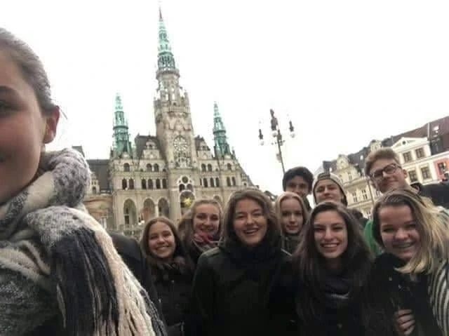 Výměnný pobyt studentů z Meridiaan College v holandském Amersfoortu.