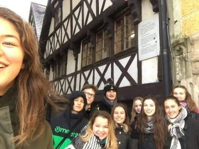Výměnný pobyt studentů z Meridiaan College v holandském Amersfoortu.