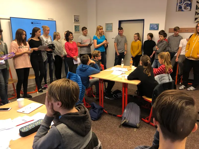 Mezinárodní metematicko - fyzikální soutěž NÁBOJ junior na Doctrina - PG