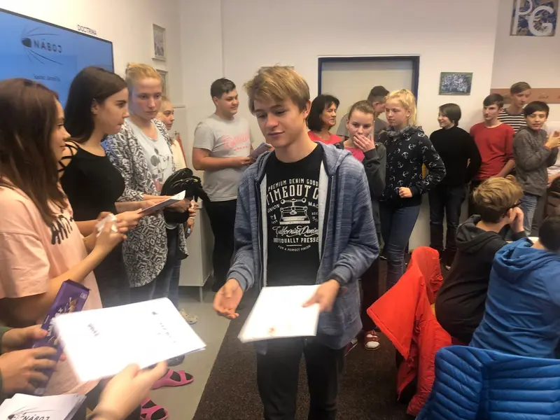 Mezinárodní metematicko - fyzikální soutěž NÁBOJ junior na Doctrina - PG