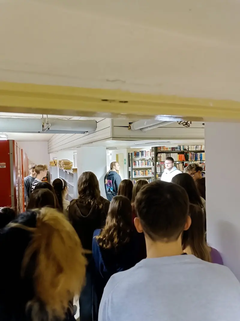 Návštěva knihovny TUL