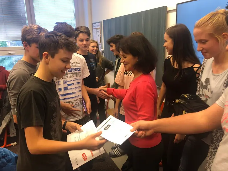 Mezinárodní metematicko - fyzikální soutěž NÁBOJ junior na Doctrina - PG
