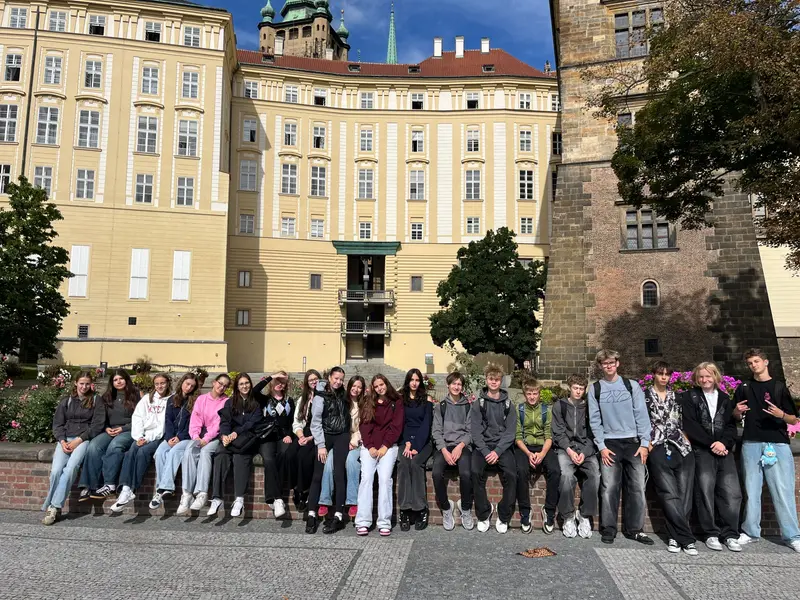 Studenti kvinty navštívili Pražský hrad