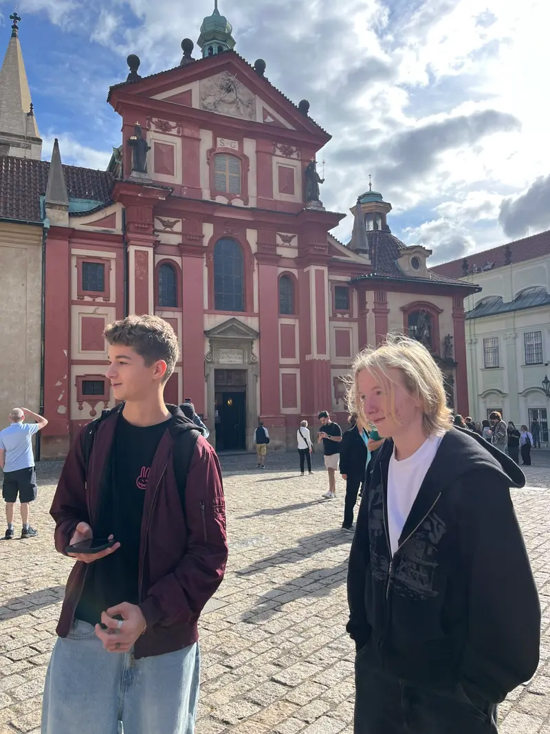 Studenti kvinty navštívili Pražský hrad
