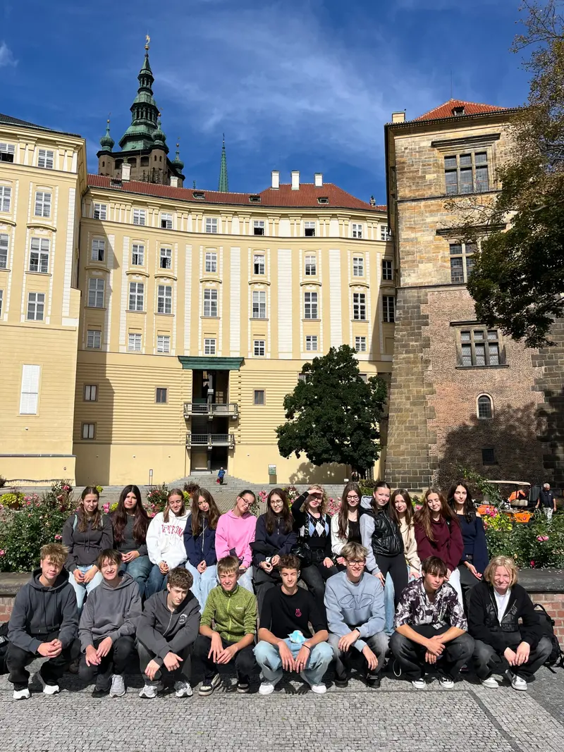 Studenti kvinty navštívili Pražský hrad