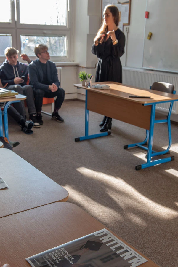 Přednáška o vysokoškolském studiu ve Velké Británii, Irsku, Dubaji a Německu