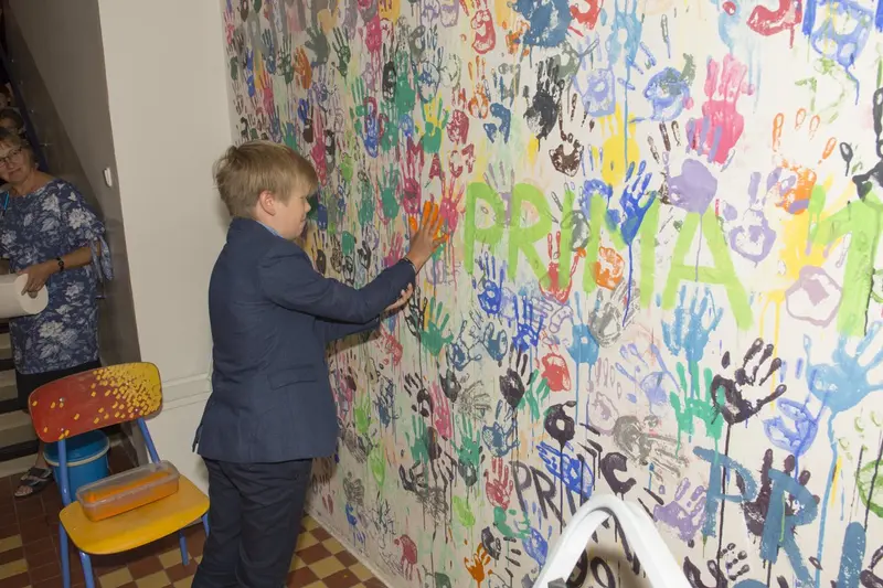 Primáni mají za sebou uvítací rituál "Ručičky"