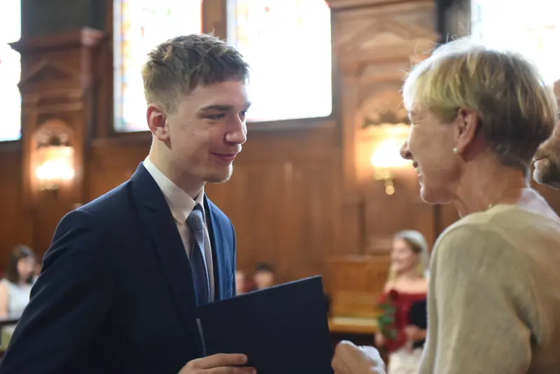 Předávání maturitních vysvědčení