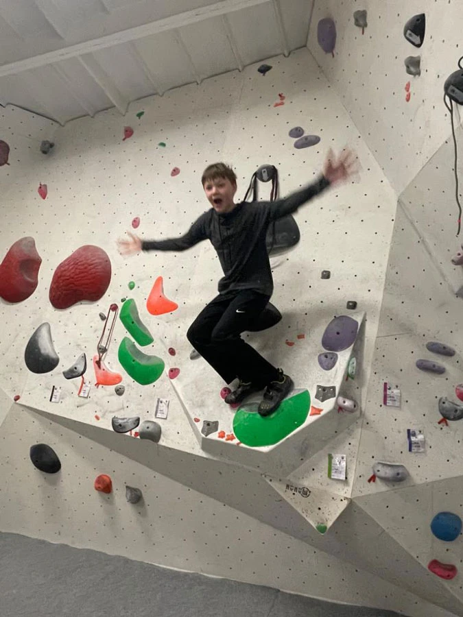 Svatý Valentýn v Boulder Pointu aneb tercie na stěnách