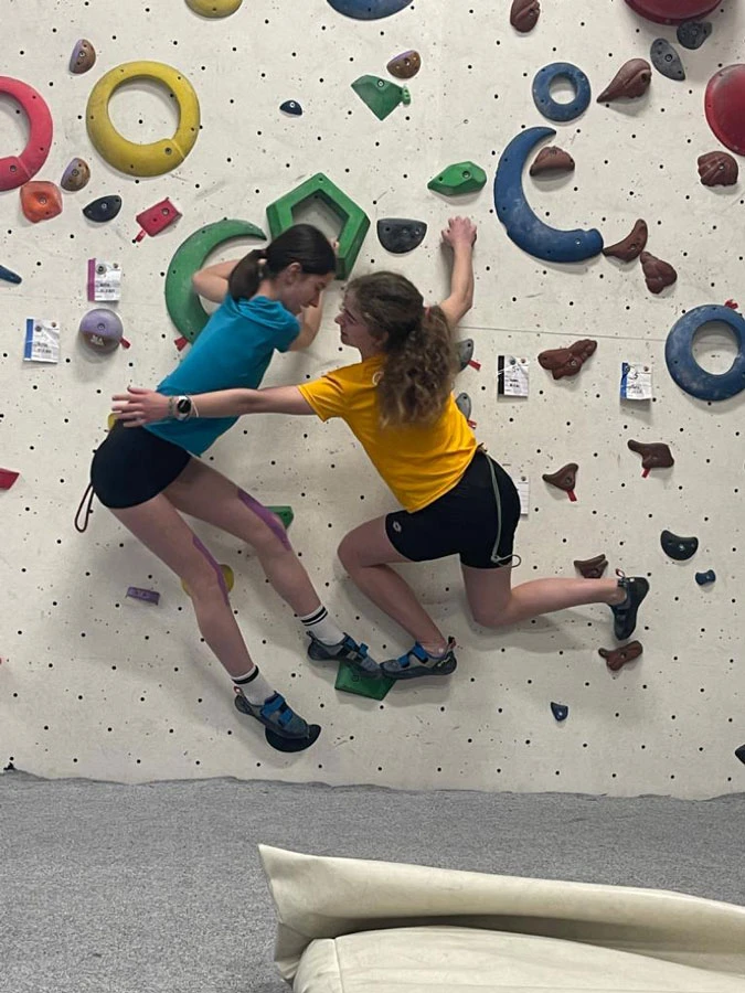 Svatý Valentýn v Boulder Pointu aneb tercie na stěnách