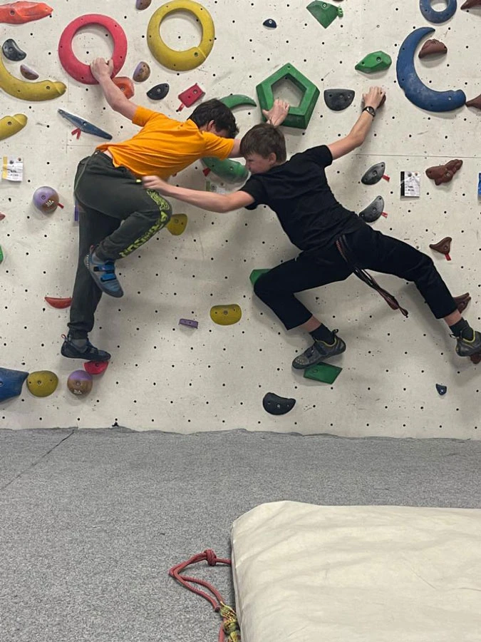 Svatý Valentýn v Boulder Pointu aneb tercie na stěnách