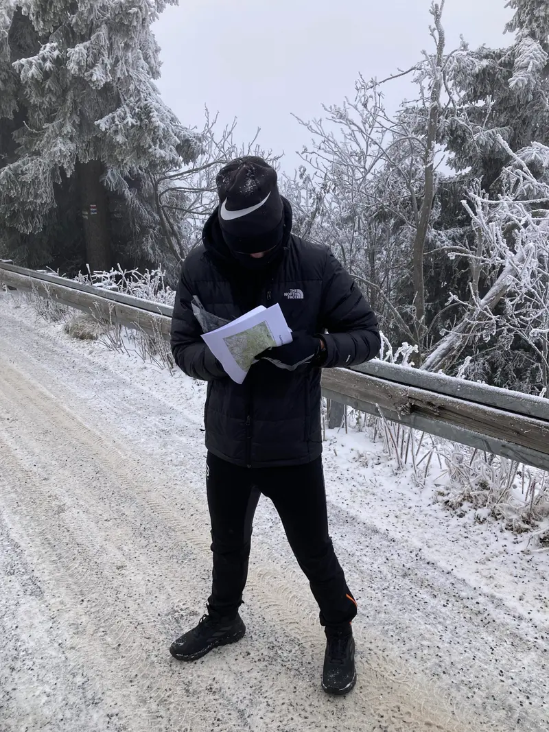 Geografická expedice sexty na Ještěd