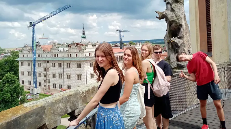 Estetický kurz II. ročníku v Litomyšli