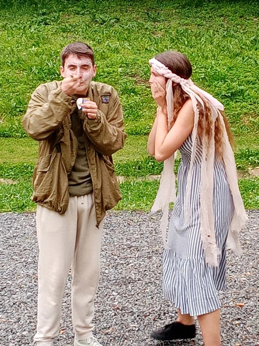 Estetický kurz II. ročníku v Litomyšli