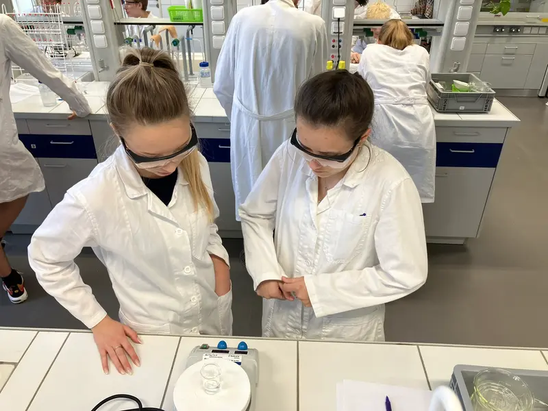 Návštěva laboratoří VŠCHT