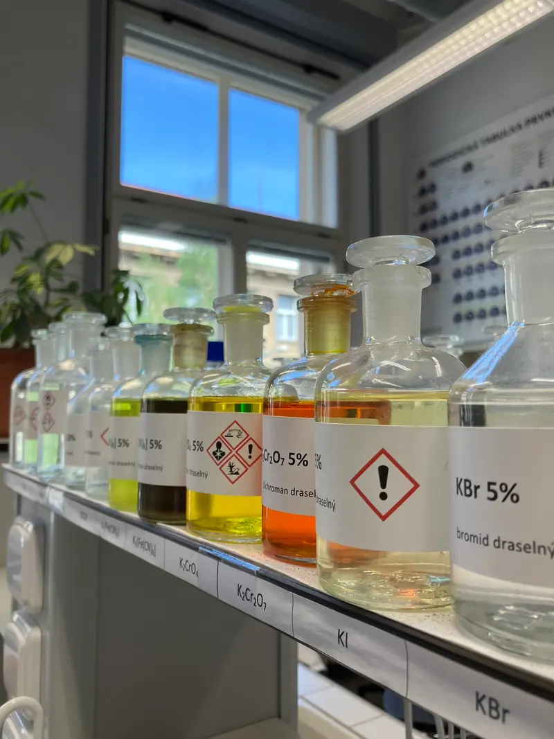 Návštěva laboratoří VŠCHT