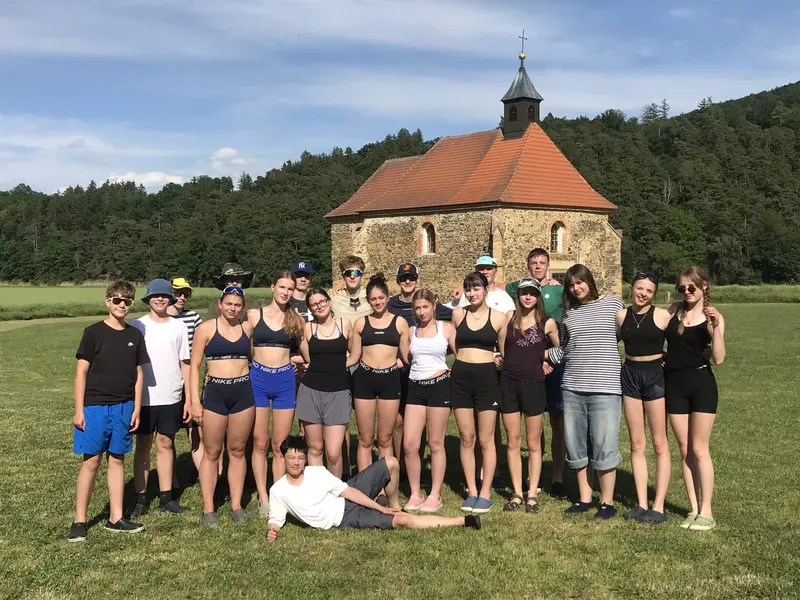 Kvarta na vodáckém kurzu
