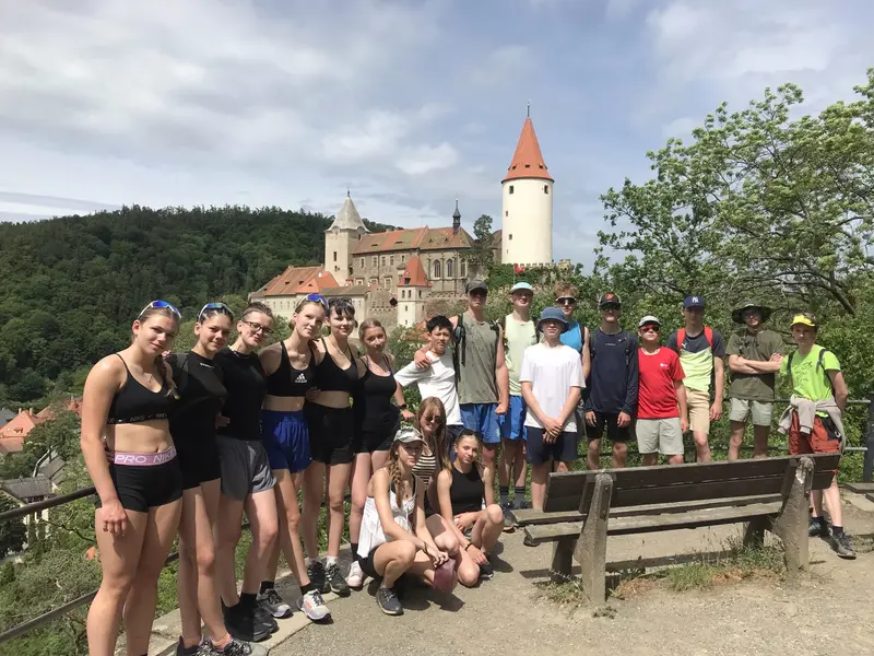 Kvarta na vodáckém kurzu