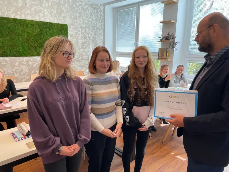 Předávání certifikátů CTM