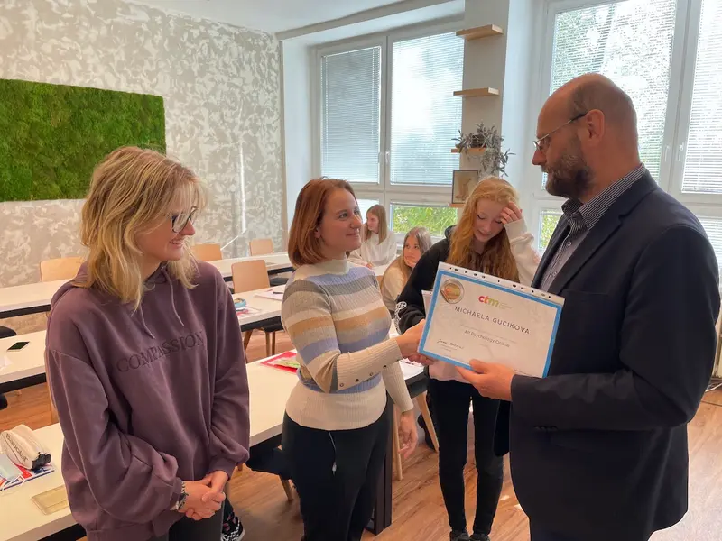 Předávání certifikátů CTM