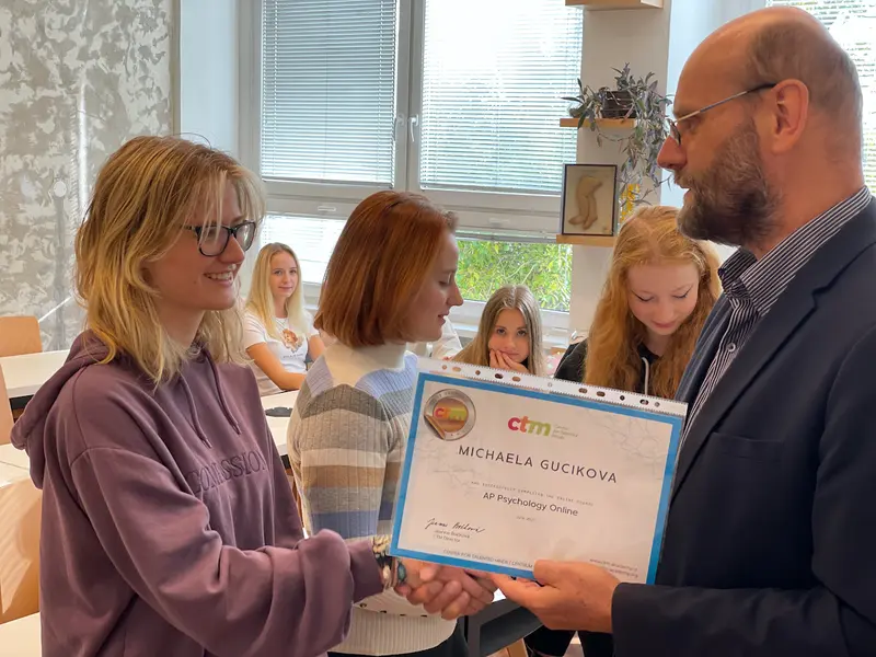 Předávání certifikátů CTM