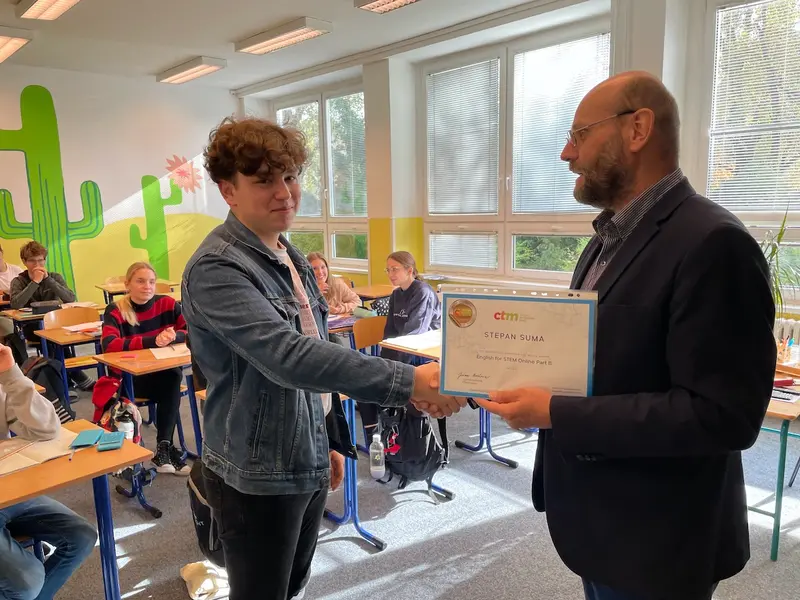 Předávání certifikátů CTM