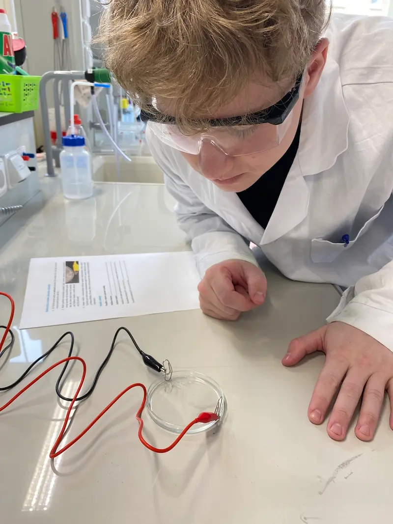 II. ročník v laboratořích VŠCHT