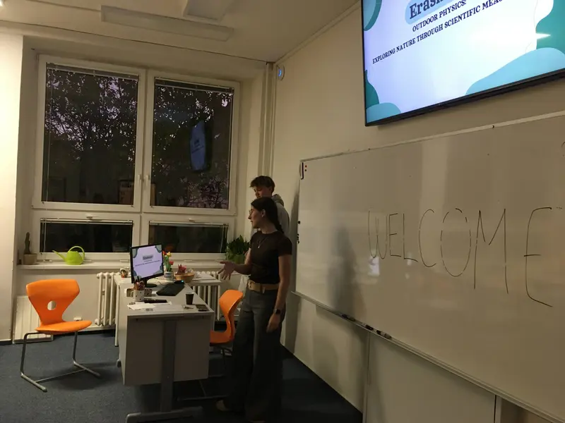 Seznámení rodičů studentů s projektem Outdoor Physics
