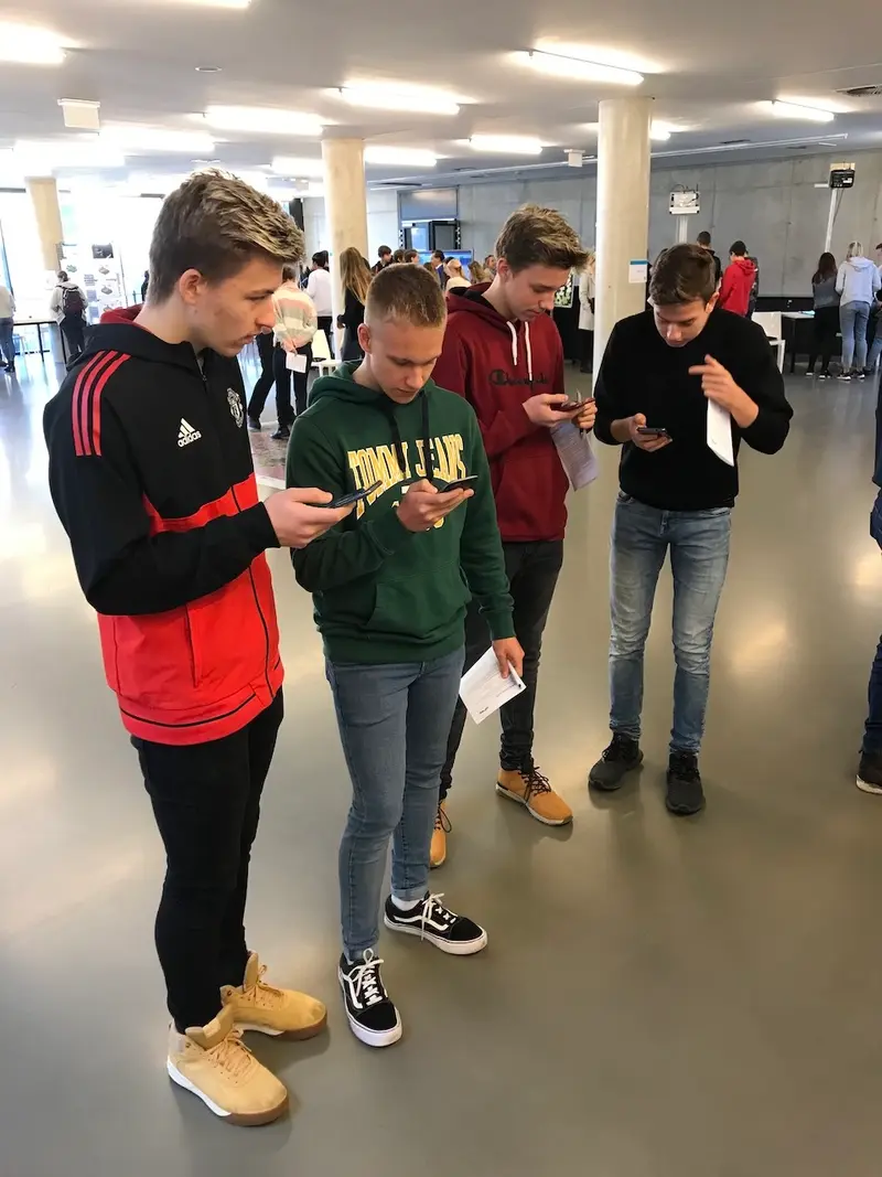 Studenti na GIS DAY
