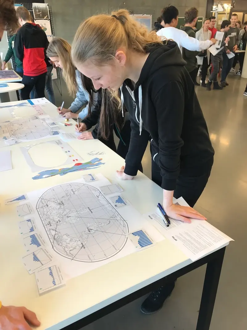 Studenti na GIS DAY